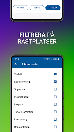 Rastplatser Screenshot 3