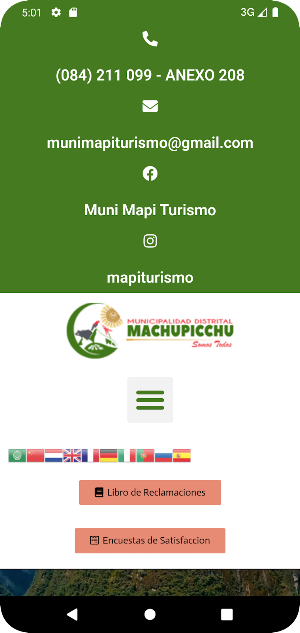 Muni Mapi Turismo Screenshot 2