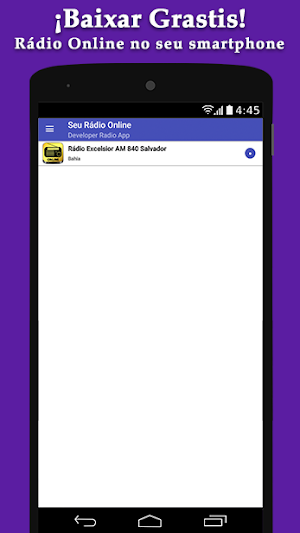 Radio Excelsior Da Bahia AM 840 - Radio Online Screenshot 0