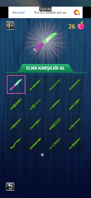 Kasatura - Bıçak oyunu Screenshot 1