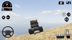 Offroad Monster Car Stunt Driving Simulator Screenshot 1