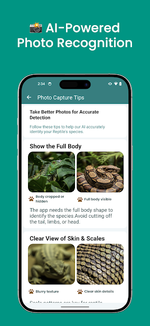 Reptile Identifier AI Scanner Screenshot 2