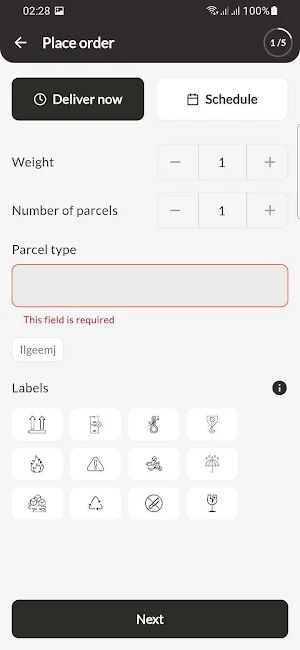 Zogii Delivery Screenshot 1