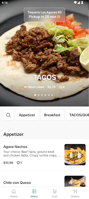 Taqueria Los Agaves Screenshot 1