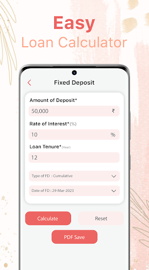 LoanPay - EMI Loan Calculator Screenshot 1