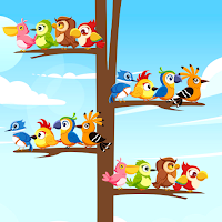 Color Bird Game: Sort It Now