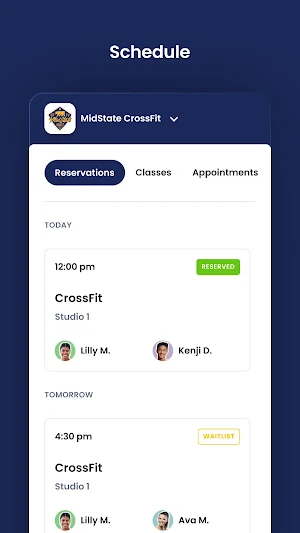 MidState CrossFit Screenshot 2