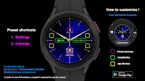 Agnes B1 Gold mimix watchface Screenshot 1