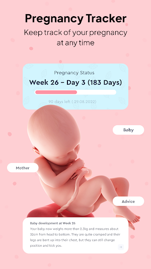Pregnancy Tracker, Maternity Screenshot 0