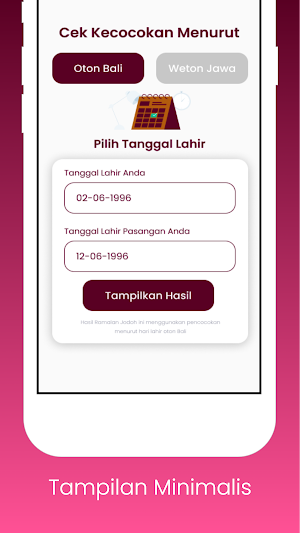 Ramalan Jodoh Bali dan Jawa Screenshot 1