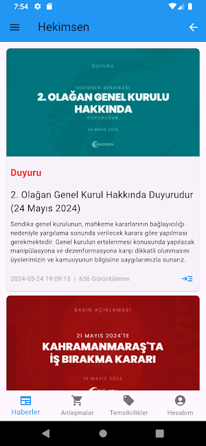Hekimsen Mobile App Screenshot 1