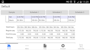 Employee Schedule Pro Screenshot 3