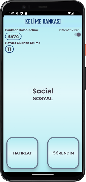 İngilizce Kelime Havuzu Screenshot 1