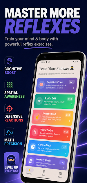 Reflex Training: Reaction Time Screenshot 3