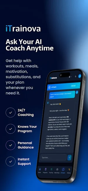 iTrainova: AI Fitness Coach Screenshot 3