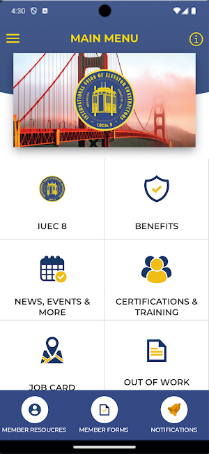 IUEC Local 8 Screenshot 2