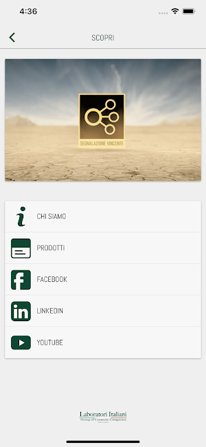 Laboratori Italiani Screenshot 2