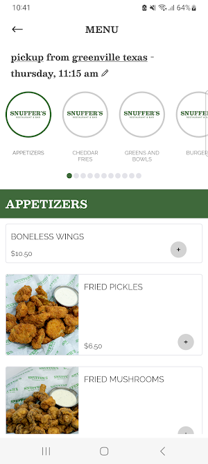 Snuffer's Restaurant & Bar Screenshot 2