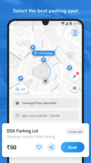 Park+  Discover and book the best parking spots Screenshot 1