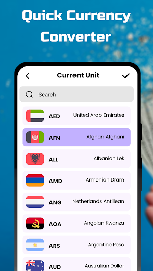 Quick Convert: Currency Screenshot 1