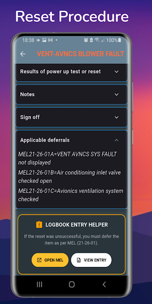 A320 Resets pro Screenshot 2