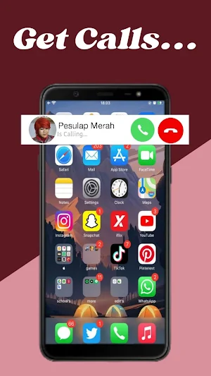 Pesulap Merah-Fake Video Call Screenshot 1