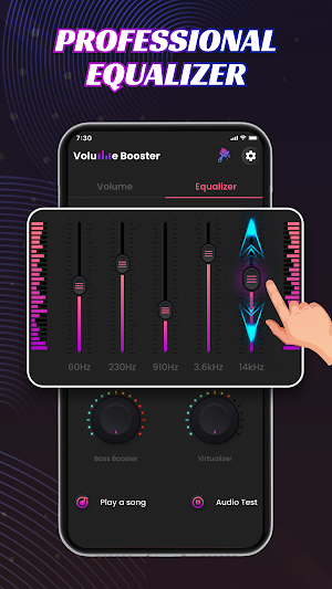 Volume Booster - Bass Booster Screenshot 3
