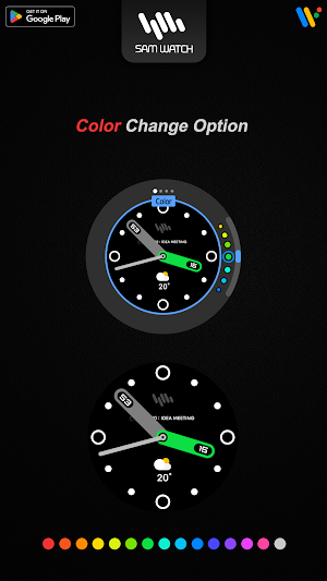 SamWatch Simple Analog 34 Screenshot 2