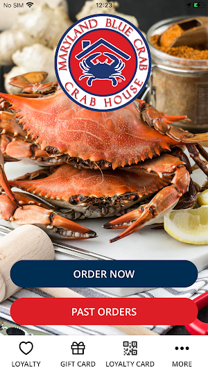 Maryland Blue Crab- Crab House Screenshot 0