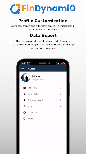 FinDynamiQ:Split & Bookkeeping Screenshot 2