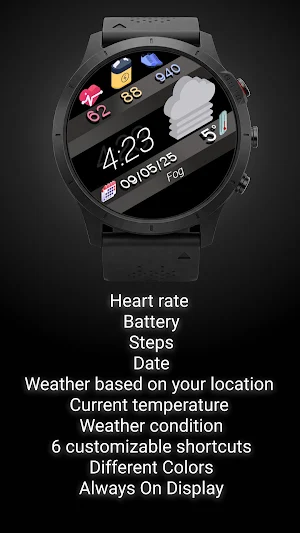 Digital watchface Isometry Screenshot 1
