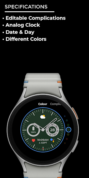 Night ver 31 - watch face Screenshot 3