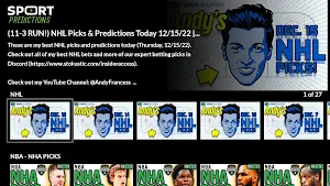 Sport Predictions Screenshot 1