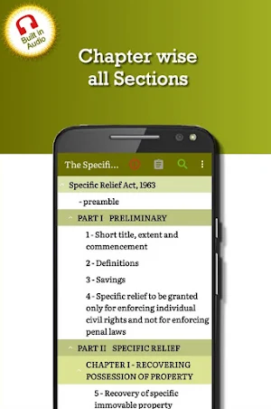 Specific Relief Act 1963 Screenshot 1