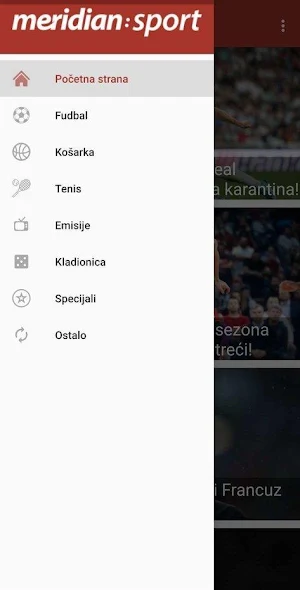 Meridian Sport Screenshot 0