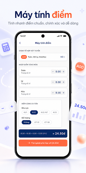 TopStudy: Tra Cứu Điểm Chuẩn Screenshot 1