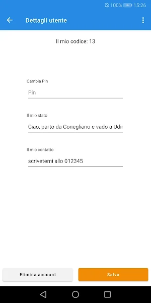 Digiti@mo.Carpooling Screenshot 2