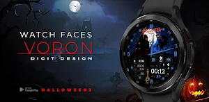 Voron "Halloween 3" Watch Face Screenshot 0
