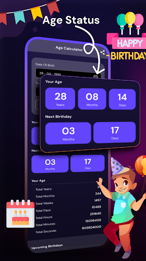 Birth year & Age Calculator Screenshot 0