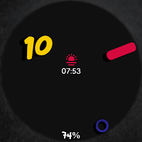 Digital Watch Face CUE024