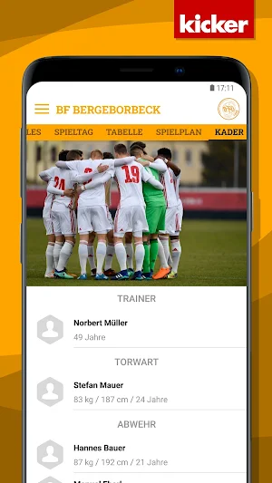Ballfreunde Bergeborbeck Screenshot 0