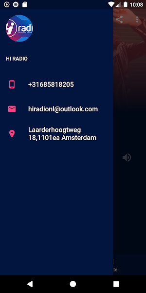 Hi Radio NL Screenshot 1