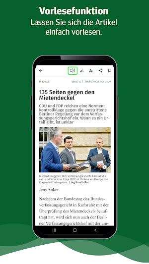 Berliner Morgenpost Screenshot 3