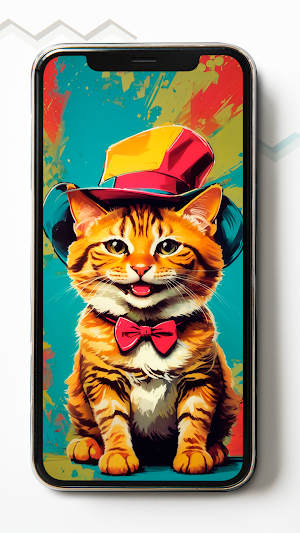 Funny Cat HD Wallpapers Screenshot 2