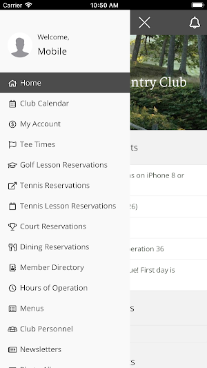 Portland Country Club Screenshot 2