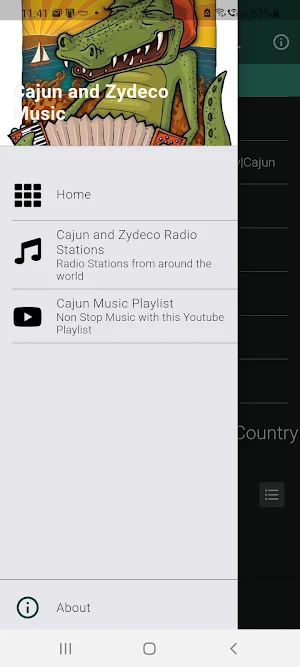 Cajun & Zydeco Music Radio Screenshot 0