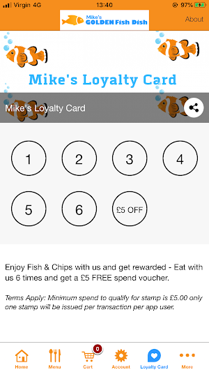 Mike's Golden Fish Dish Screenshot 3