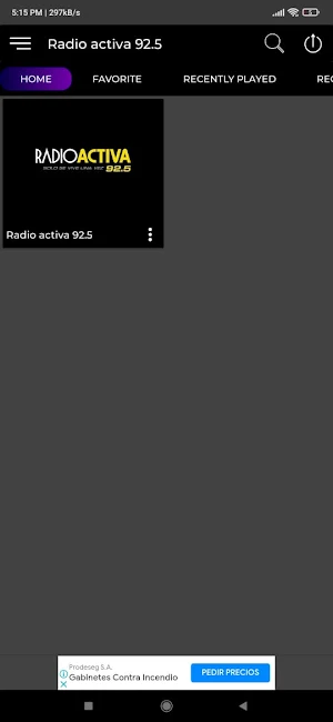 Radio Activa 92.5 Screenshot 1