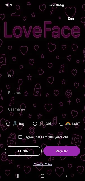 LoveFace Screenshot 0