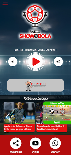 Rádio Show de Bola Screenshot 0